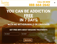 Tablet Screenshot of ibogainemexico.com
